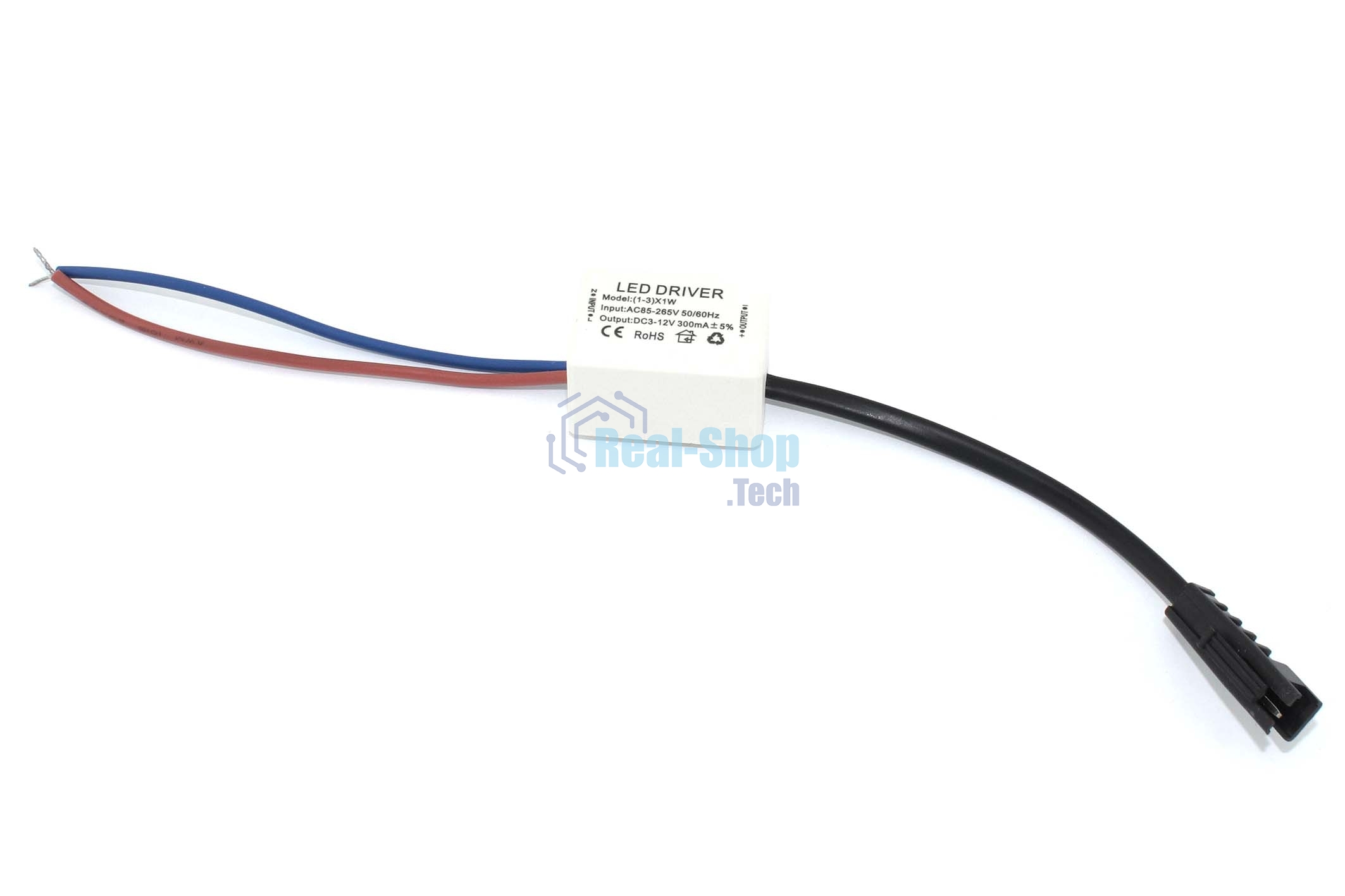 Блок питания для светодиодных светильников 3-12V до 3х ламп по 1W