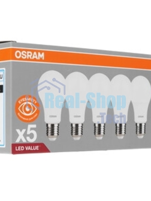 Лампа светодиодная LED Value LVCLP75 10SW/840 шар матовая E27 230В 10х1 RU OSRAM 4058075579927
