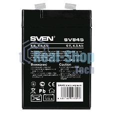 Батарея для ИБП SVEN SV645 (6V 4.5Ah)