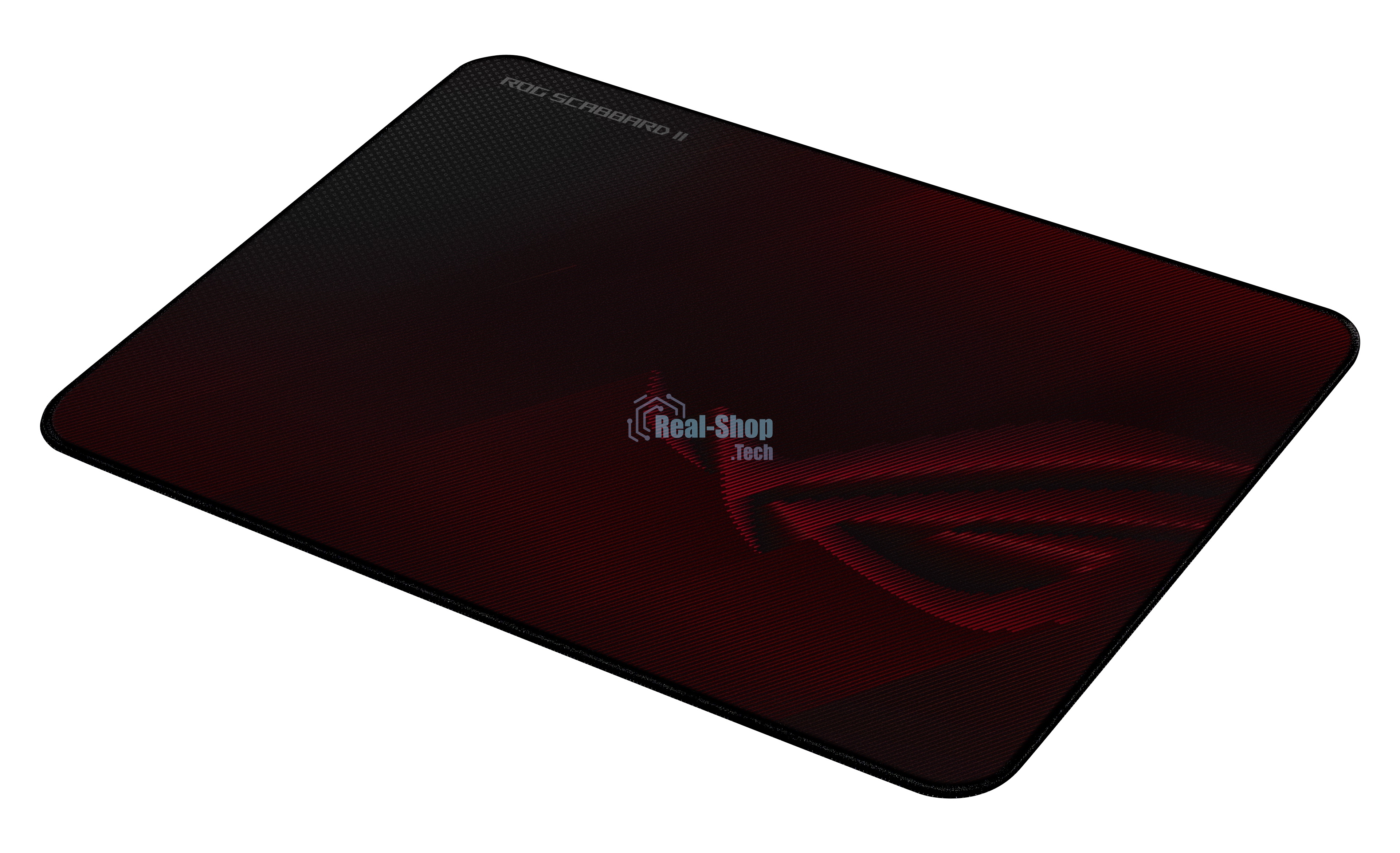 Игровой коврик для мыши ASUS ROG Scabbard II medium (360 x 260 x 3 мм, резина, тканый материал, cиликон, 90MP02H0-BPUA00)