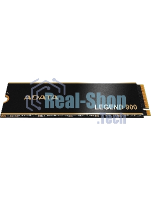 Накопитель SSD ADATA LEGEND 900, 512Gb, PCIe 4.0 x4, M.2 2280, NVMe, R/W 6200/2300, с радиатором
