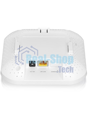 Точка доступа Zyxel NebulaFlex NWA90AX PRO, WiFi 6, 802.11a/b/g/n/ac/ax (2,4 и 5 ГГц), MU-MIMO, антенны 3x3, до 575+2400 Мбит/с, 1xLAN 2.5GE, PoE, защита от 4G/5G, БП в комплекте