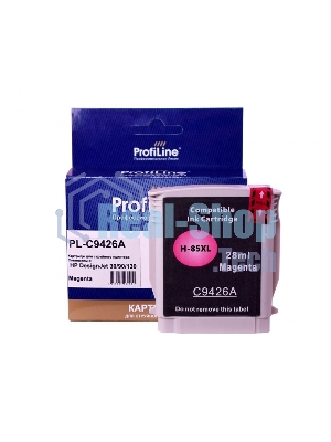 Картридж струйный ProfiLine PL-C9426A (№85) для принтеров HP DesignJet 30/90/130 с чернилами Magenta