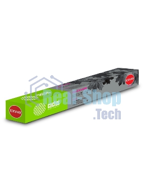 Картридж лазерный Cactus CS-EXV49M пурпурный (19000 стр.) для Canon IR C3320/C3320i/C3325i/C3330i/C3500/C3520i MFP/C3525i MFP/C3530i MFP