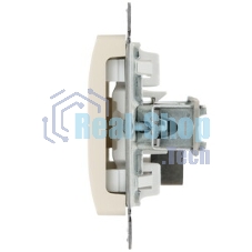 Механизм розетки TV 1-м СП Glossa 1DB беж. SchE GSL000291