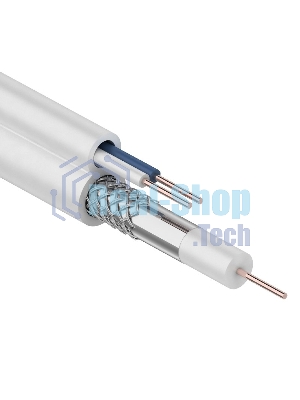 Кабель Rexant ККСВ-В+2х0,5 мм (бухта 100 м) белый