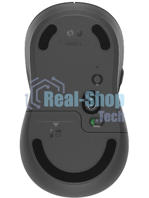 Мышь беспроводная Logitech Signature M650 графитовый, 4000 dpi, радиоканал, Bluetooth, USB, кнопки - 5