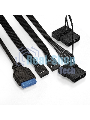Компьютерный корпус Minitower ExeGate Mistery R2-NPX400 (mATX, БП 400NPX с вент. 12 см, 2*USB+1*USB 3.0, аудио, черный, 1 вент. 12см с RGb подсветкой и полоса на передней панели, боковая панель - закаленное стекло)