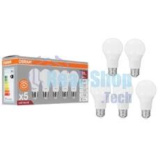 Лампа светодиодная LED Value LVCLP75 10SW/840 шар матовая E27 230В 10х1 RU OSRAM 4058075579927