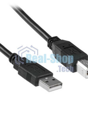 Кабель USB Defender USB 2.0 AM-BM 30AWG, никель, 5м 1