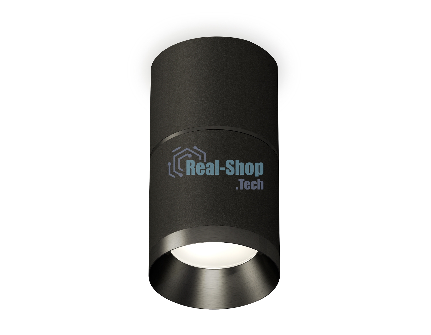 Светильник Ambrella Light XS7402161 SBK/PBK черный песок/черный полированный MR16 GU5.3 (C7402, A2071, C7402, N7031)