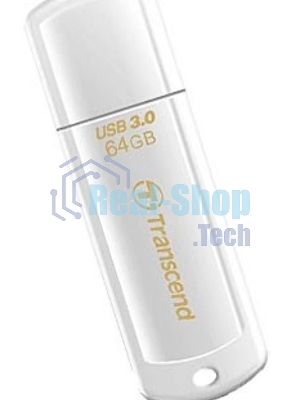 Флешка USB Transcend JetFlash 730 (TS64GJF730), 64Gb, USB 3.0, R/W 80/25, белый