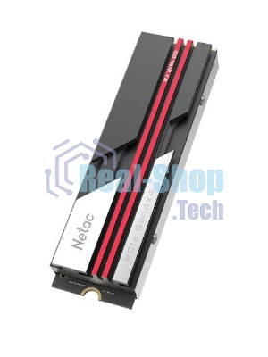Накопитель SSD Netac NV7000, 2Tb, M.2 2280, PCIe 4.0 x4, NVMe, R/W 7200/6800, с радиатором