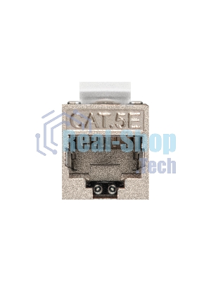 Модуль-вставка Keystone Jack RJ-45 ExeGate KJ-8P8C-SH-C5e-180-TL (Кат.5e, экранированная, 180 градусов, IDC Toolless (без инструмента))