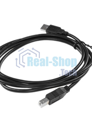Кабель USB Defender USB 2.0 AM-BM 30AWG, никель, 5м 1