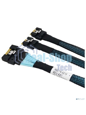 Кабель/SFF-8654 8i/SFF-8654 4i*2-0.8M