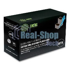 Картридж лазерный Cactus CS-CF287X-MPS черный (24000 стр.) для HP LJ M506dn/M506n/M506x