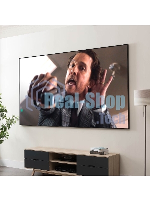 Экран Cinema S'OK Pro 16:9 163' настенно-потолочный, на раме, 360x200см, рама черная 1см, полотно серый HCG