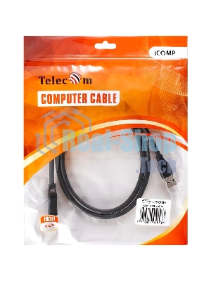Кабель удлинительный USB3.0 Am-Af 1m Telecom черный (TUS708-1M)