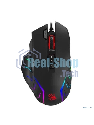 Мышь проводная A4Tech Bloody J95s черный, 8000 dpi, USB, кнопки - 9