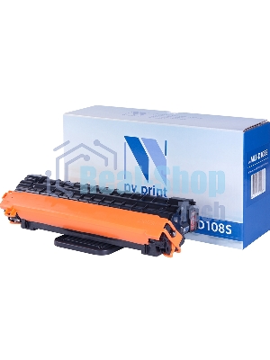 Картридж лазерный NVPrint совместимый Samsung MLT-D108S черный для ML-1640/1645/2240/2241 (1500k)