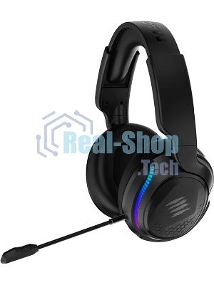 Гарнитура Mad Catz Pilot Pro чёрный, беспроводная + проводная, Bluetooth/радиоканал/3.5 мм, до 60 ч