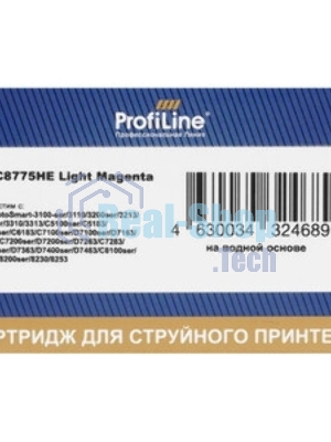 Картридж струйный ProfiLine PL-C8775HE №177 для принтеров HP 8253 Light Magenta водн