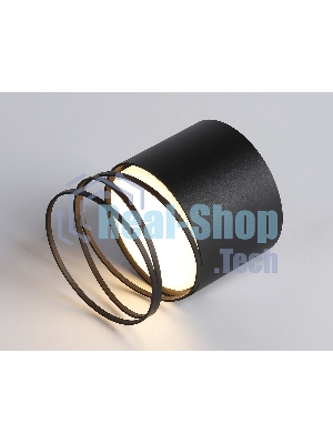 Светильник Ambrella light TN71105 BK черный GX53 max 12W D82*110
