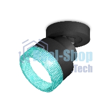 Светильник Ambrella Light XM8102043 SBK/BL черный песок/голубой GX53 (A2229, A2106, C8102, N8488)