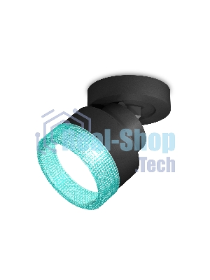 Светильник Ambrella Light XM8102043 SBK/BL черный песок/голубой GX53 (A2229, A2106, C8102, N8488)