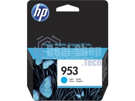 Картридж струйный HP 953 F6U12AE голубой для HP OJP 8710/8715/8720/8730/8210/8725 (630 стр.)