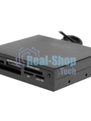 Кард-ридер Ginzzu USB 2.0 Card reader SD/SDHC/MMC/MS/microSD/xD/CF, 3.5
