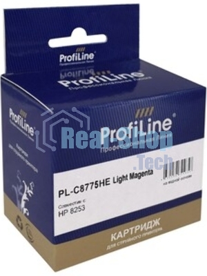 Картридж струйный ProfiLine PL-C8775HE №177 для принтеров HP 8253 Light Magenta водн