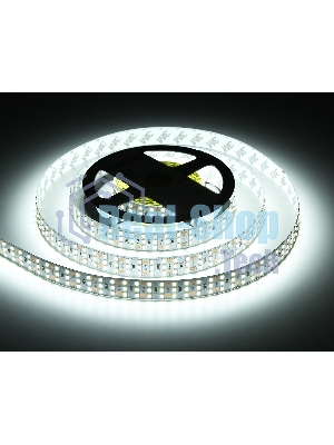 Светодиодная лента Ambrella light GS3903 2835 324Led/ 26W m/ 24V IP20 6500K/ 5000*18*1.2mm (2 конт.)