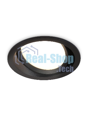 Светильник Ambrella light TN52231 BK черный IP20 GX53 D110*44