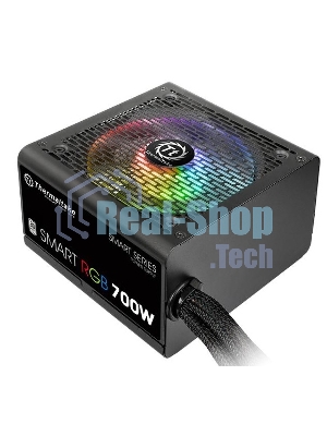 Блок питания Thermaltake Smart RGb (PS-SPR-0700NHSAWE-1), 700Вт, 80 PLUS, 120мм, черный