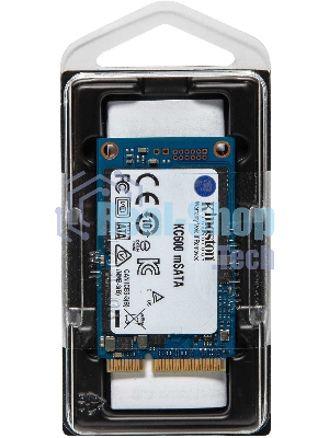Накопитель SSD Kingston KC600, 1Tb, mSATA, R/W 550/520