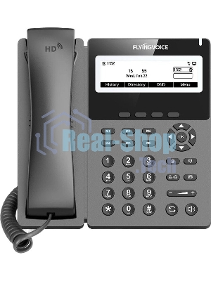 Телефон IP Flyingvoice P22G серый (упак.:1шт)