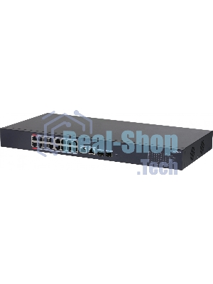 Коммутатор Dahua DH-CS4220-16GT-240, 16×1 Гбит/с + 2×1 Гбит/с + 2×1 Гбит/с Combo, управляемый