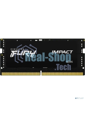 Оперативная память Kingston Fury Impact, DDR5, 8GB (1x8GB), 4800MHz, CL38 SO-DIMM