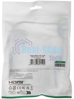 Кабель ExeGate EX284906RUS HDMI-DVI ExeGate EX-CC-HDMIM-DVIM-2.0 (19M/25M, dual link, 2м, 2 фильтра, позолоченные контакты)