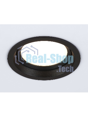 Светильник Ambrella light TN52231 BK черный IP20 GX53 D110*44