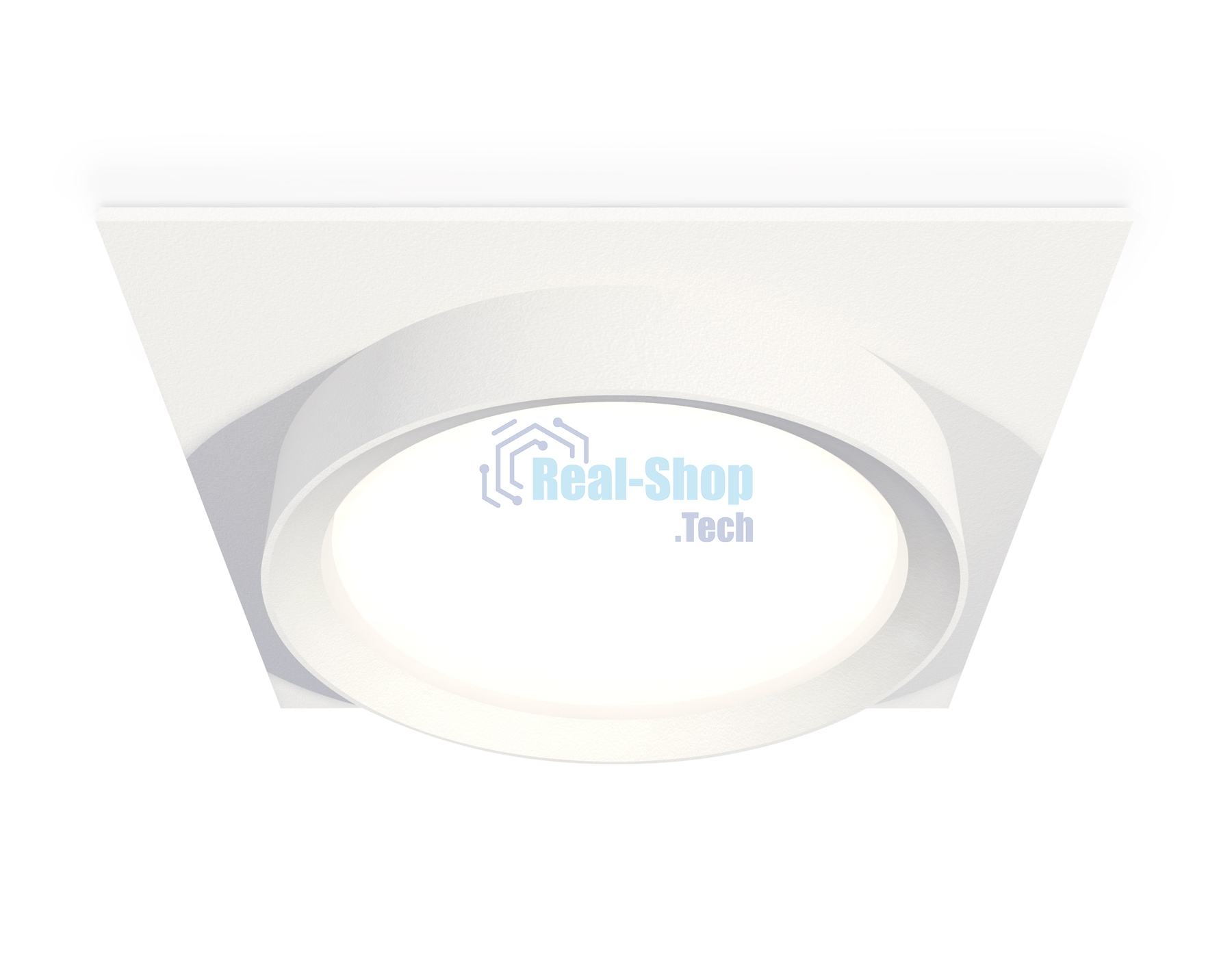 Комплект встраиваемого светильника Ambrella light XC8061001 SWH белый песок GX53 (C8061, N8112)