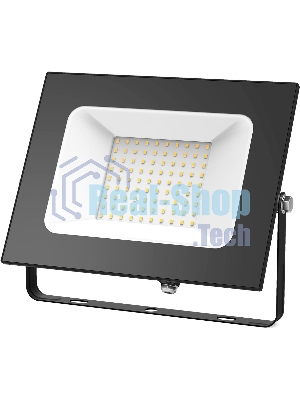 Прожектор светодиодный GAUSS 613527170 LED 70W 4450lm IP65 3000К черный 1/24