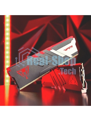Оперативная память Patriot Viper Venom, DDR5, 32GB (2x16GB), 7400MHz, CL36, DIMM, с радиаторами, RGB, черный