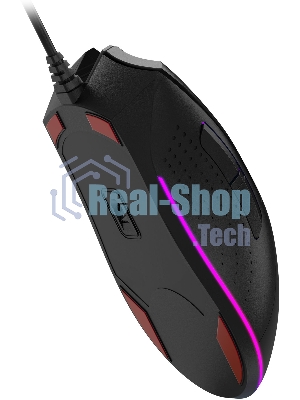 Мышь проводная A4Tech Bloody P90s черный, 8000 dpi, USB, кнопки - 8