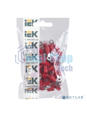 Наконечник НКИ 1.25-4 (кольцо 0.5-1.5) (уп. 100 шт) IEK UNL20-D15-4-4