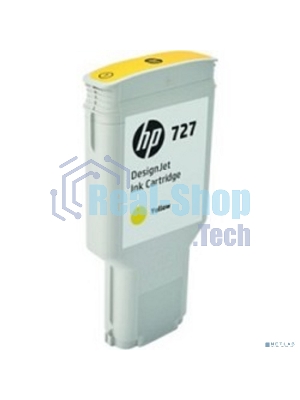 Картридж струйный HP 727 с желтыми чернилами для принтеров Designjet, 300 мл