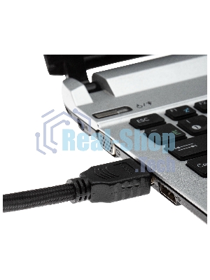 Кабель аудио-видео Cactus CS-HDMI.2-5 HDMI (m)/HDMI (m) 5м. позолоченные контакты черный