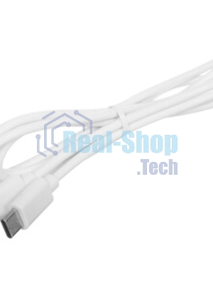 Кабель Rexant Type-C - Type-C 2,4A/1м/PVC/белый